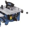 Scie sur table Scheppach HS80 Table de sciage – 1200 W – 210 mm avec lame de rechange
