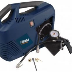 Compresseur FERM CRM1049 - Compresseur portatif - 1100W - 8 bar