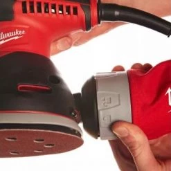 Ponceuse excentrique Milwaukee ROS 125 - Ponceuse excentrique dans étui - 300W - 125mm - variable - 4933433180 -Outil électroportatif Soldes 2b8d08f8acb78fb265112ebae9797aef