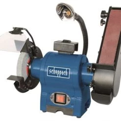 Touret à meuler Scheppach BGS700 Touret combiné à bande - 370W